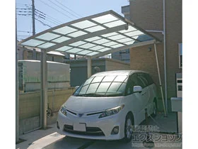 YKKAPのカーポート レイナポートグラン　積雪～20cm対応 施工例