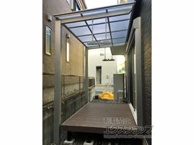 YKKAPのウッドデッキ リウッドデッキ 200 施工例