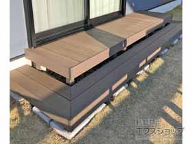 のウッドデッキ 樹ら楽ステージ 施工例