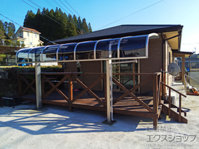 のカーポート プレシオスポート アルファ 積雪〜20cm対応 施工例