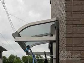 YKKAPのテラス屋根 ソラリア R型 ルーフタイプ 単体 積雪〜20cm対応 施工例