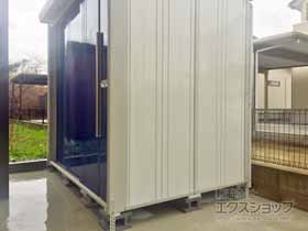 の物置・屋外倉庫 Mr.ストックマンダンディ 一般型 2200×1590×2110 ND-2215-DB 施工例