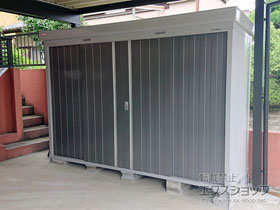 の物置・屋外倉庫 ネクスタ 一般型 3050×950×2020 NXN-29S-PG 施工例