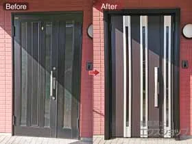 LIXIL ���N�V��(�g�X�e��)�̌��փh�A ���V�F���g���փh�A3 �f�MK4�d�l �e�q�d�l(�����}��)L M24�^ ���^�b�`�L�[�d�l(�����R���^�C�v) �{�H��