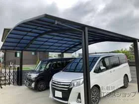 YKKAPのカーポート レイナツインポートグラン　積雪～20cm対応 施工例