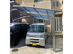 のカーポート ネスカR (ラウンドスタイル) 積雪〜20cm対応 施工例