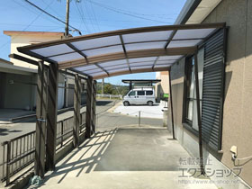 のカーポート プレシオスポート 積雪〜20cm対応 施工例