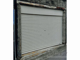 のガレージシャッター プラテアII スチールタイプ 手動式 施工例