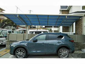 のカーポート プレシオスポート 積雪〜20cm対応 施工例