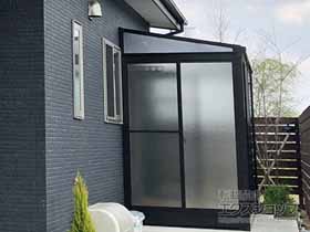 の倉庫・ガレージ サニージュ F型 床納まり ランマ無 積雪〜20cm対応 施工例