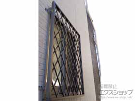 の面格子・窓格子 アルミ面格子 ヒシクロス 施工例