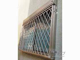 の面格子・窓格子 アルミ面格子 ヒシクロス 施工例