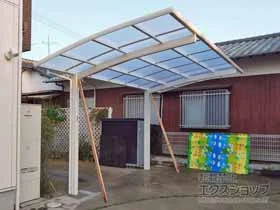 YKKAPのカーポート レイナポートグラン　積雪～20cm対応 施工例