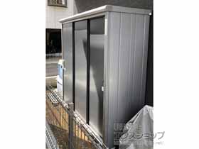 の物置・屋外倉庫 エスモ 一般型 1797×750×1959（ESE-1807A） ESE-1807A-SM 施工例