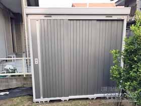 の物置・屋外倉庫 ネクスタ 一般型 2210×1370×2020（NXN-30S） NXN-30S-PG 施工例