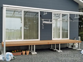 のウッドデッキ リウッドデッキ 200 施工例