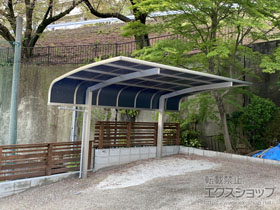 のカーポート プレシオスポート アルファ 積雪〜20cm対応 施工例