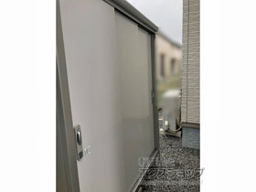の物置・屋外倉庫 エスモ 一般型 1797×750×1959（ESE-1807A） ESE-1807A-PW 施工例