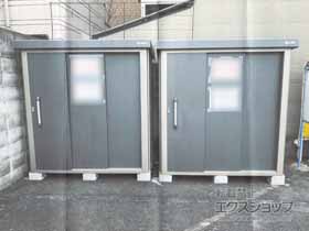 の物置・屋外倉庫 エスケーエイト SK8-70 一般型 1800×1200×1940 施工例