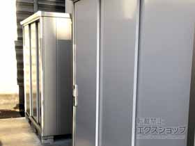 の物置・屋外倉庫 エスモ 一般型 1950×900×1959（ESE-1909A） ESE-1909A-CB 施工例