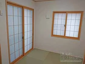 LIXIL リクシル(トステム)の内窓（二重窓・二重サッシ） インプラス ダストバリア仕様 引違い窓 2枚建 施工例