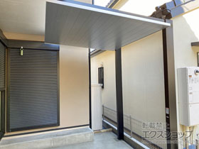 のサイクルポート・駐輪場 カーポートSCミニ 積雪20cm 施工例