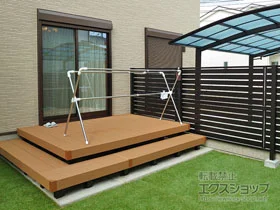 YKKAPのウッドデッキ リウッドデッキ 200 施工例