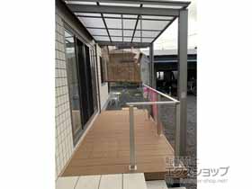のテラス屋根 フーゴF 独立テラスタイプ 単体 積雪〜20cm対応 施工例