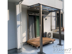 のテラス屋根 フーゴF 独立テラスタイプ 単体 積雪〜20cm対応 施工例