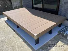 YKKAPのウッドデッキ リウッドデッキ200 施工例