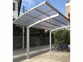 YKKAPのカーポート レイナポートグラン　積雪～20cm対応 施工例