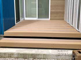 のウッドデッキ 樹ら楽ステージ 施工例