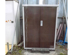 の物置・屋外倉庫 アイビーストッカー 1100×905×1603 施工例