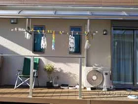 YKKAP�̃e���X���� �\�����A R�^ �e���X�^�C�v �P�� �ϐ�`20cm�Ή� �{�H��