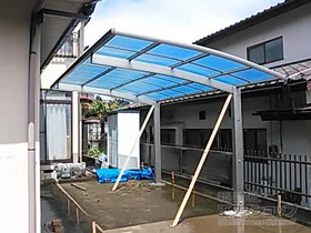 YKKAPのカーポート レイナポートグラン　積雪～20cm対応 施工例