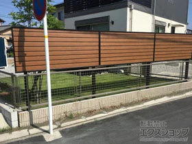 Value Select�̃t�F���X�E��E�� ���N�A���t�F���X �ډB���^�C�v 2�i�x�� �������ėp (�p�l��1�i) �{�H��