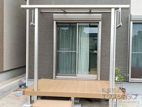 YKKAPのウッドデッキ リウッドデッキ200 施工例