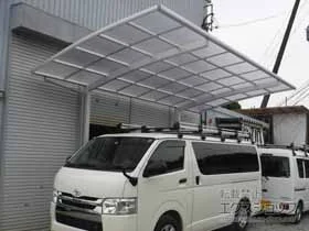 YKKAPのカーポート レイナポートグラン　積雪～20cm対応 施工例
