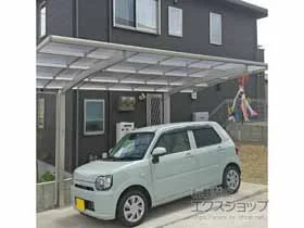 YKKAPのカーポート レイナポートグラン　積雪～20cm対応 施工例