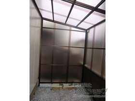 のストックヤード ストックヤードII 片側ドア付きタイプ 積雪〜20cm対応 施工例