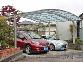 YKKAPのカーポート レイナツインポートグラン　積雪～20cm対応 施工例