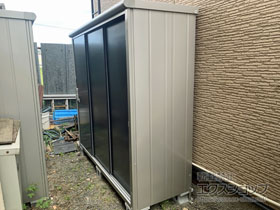 の物置・屋外倉庫 エスモ 一般型 2100×750×1959（ESE-2107A） ESE-2107A-SM 施工例