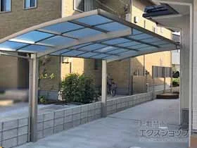 YKKAPのカーポート レイナポートグラン　積雪～20cm対応 施工例