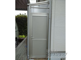 のストックヤード ストックヤードII 片側ドア付きタイプ 積雪〜20?対応 施工例