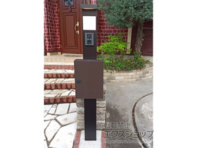 の機能門柱・ポスト シンプレオポストユニット1型 施工例