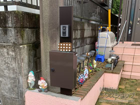 の機能門柱・ポスト シンプレオポストユニット1型 ＃05 施工例