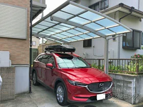 YKKAPのカーポート レイナポートグラン　積雪～20cm対応 施工例