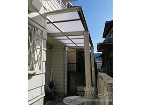 のテラス屋根 フーゴF 独立テラスタイプ 単体 積雪〜20cm対応 施工例