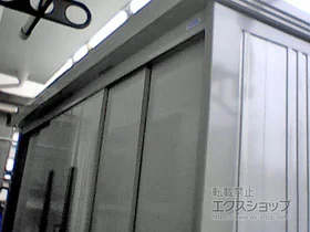 タクボの物置・収納・屋外倉庫 Mr.ストックマンダンディ 一般型 3600×1590×2110（ND-3615） ND-3615-W 施工例