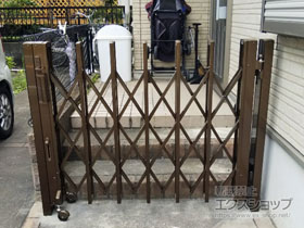 のカーゲート ニューハピネスHG 片開き 155S 施工例